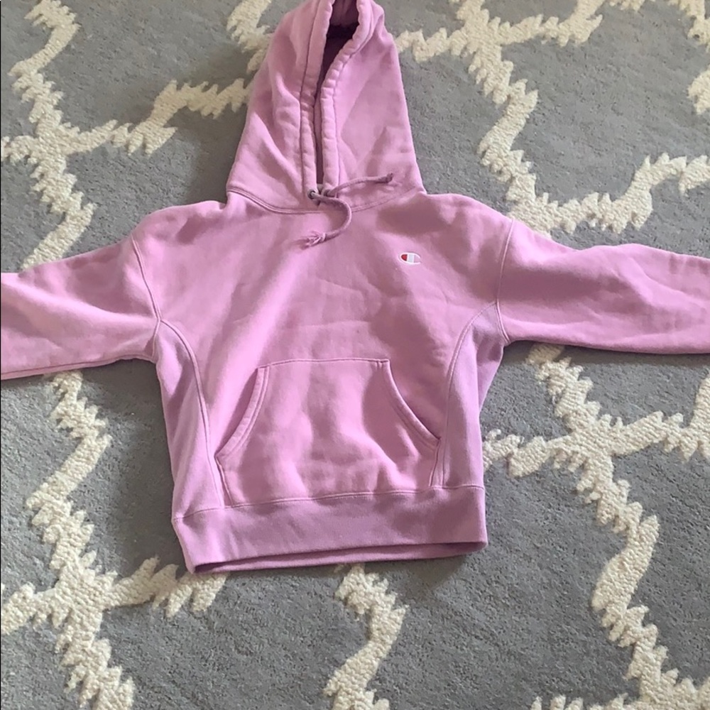 x-s kids Champion purple sweatshirt